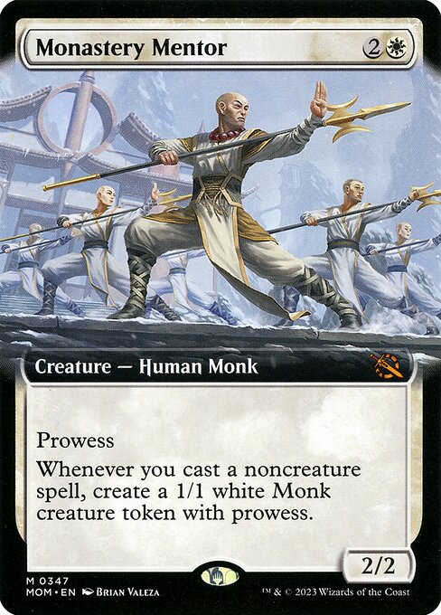 Monastery Mentor (Extended Art) - March of the Machine - M - 347
