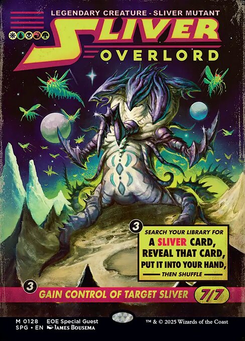 Sliver Overlord (Showcase) - Special Guests - M - 128