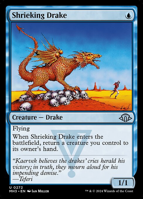Shrieking Drake - Modern Horizons 3 - U - 272