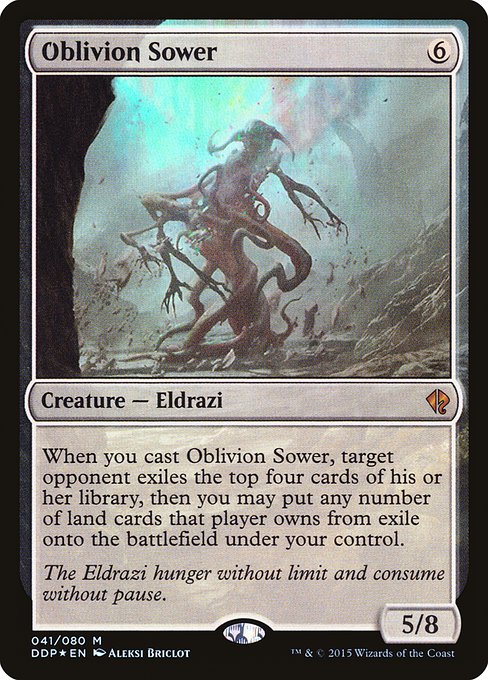 Oblivion Sower - Duel Decks: Zendikar vs. Eldrazi - M - 41