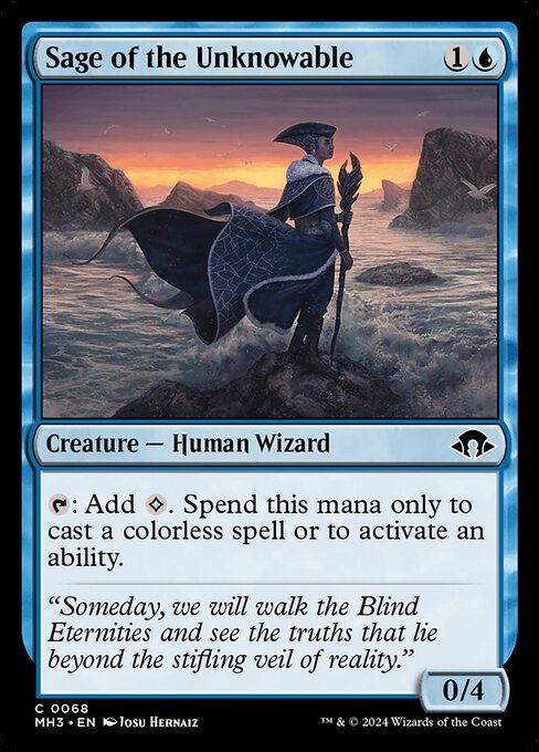 Sage of the Unknowable - Modern Horizons 3 - C - 68