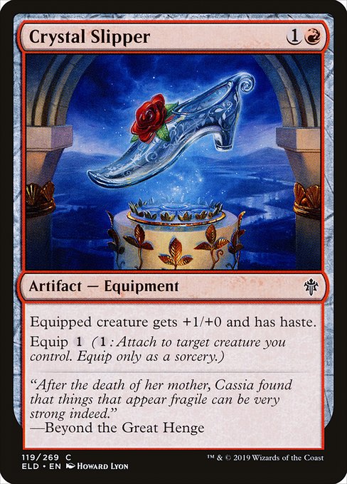 Crystal Slipper - Throne of Eldraine - C - 119