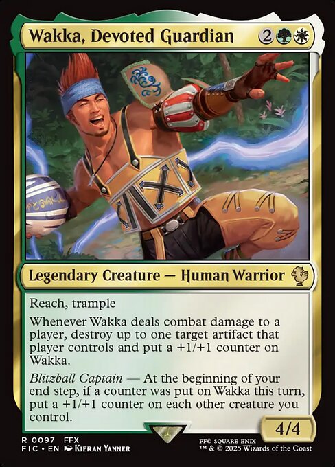 Wakka, Devoted Guardian - Commander: FINAL FANTASY - R - 97