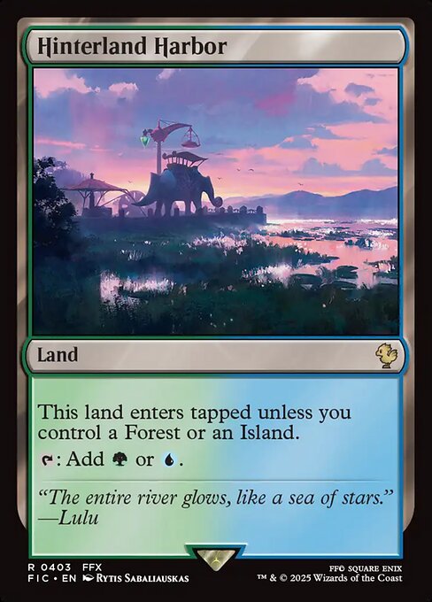 Hinterland Harbor - Commander: FINAL FANTASY - R - 403