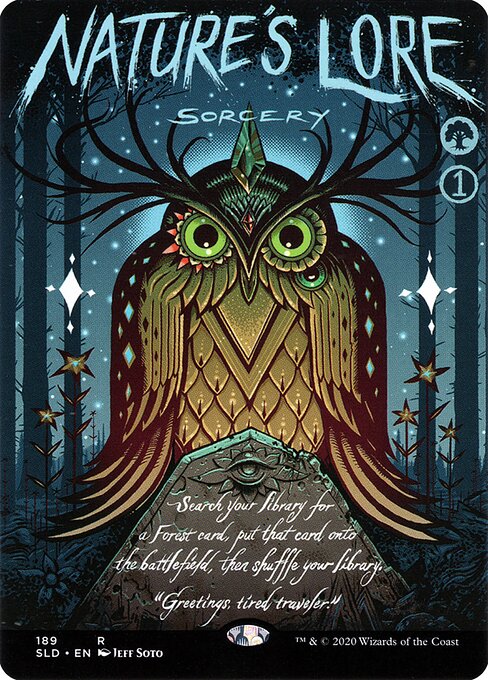 Nature's Lore (189) - Secret Lair Drop Series - R - 189