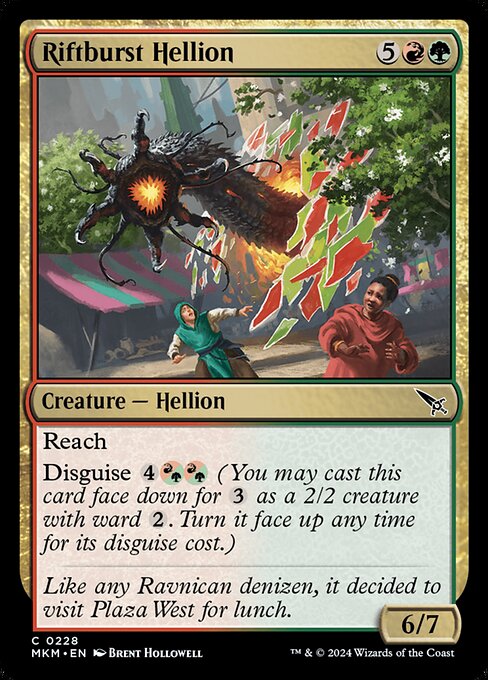 Riftburst Hellion - Murders at Karlov Manor - C - 228