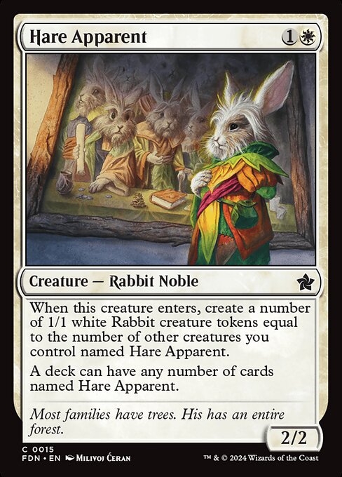 Hare Apparent - Foundations - C - 15