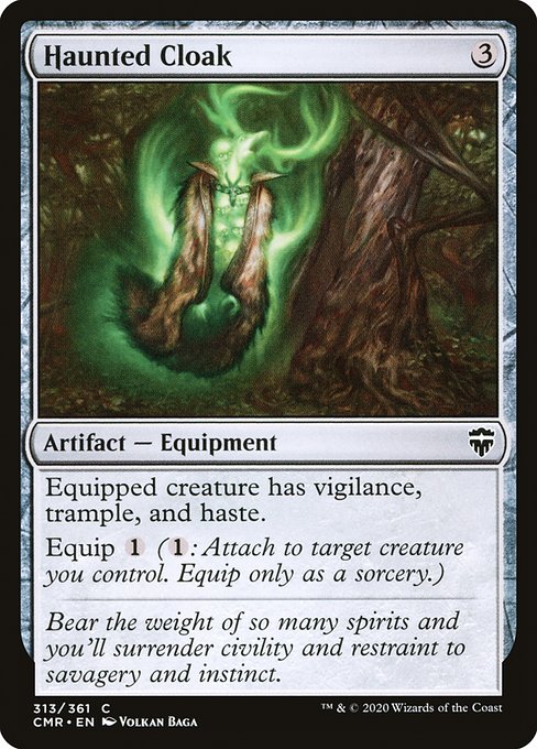 Haunted Cloak (313) - Commander Legends - C - 313