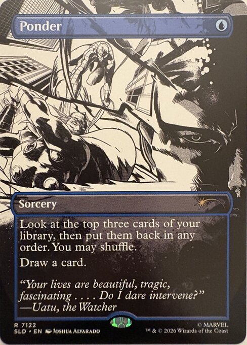Ponder (7122) - Secret Lair Drop Series - R - 7122