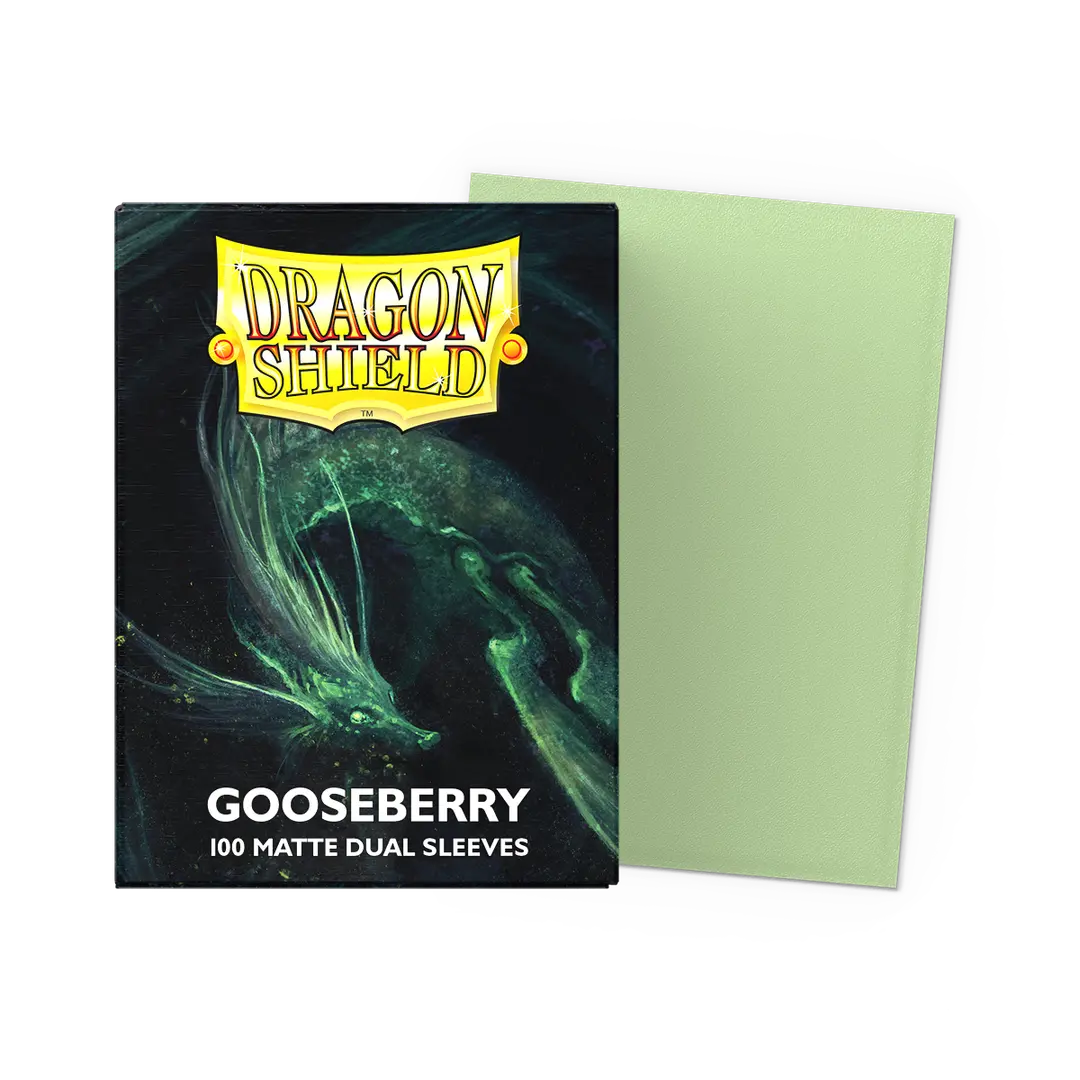 Dragon Shields Gooseberry - Matte Duals