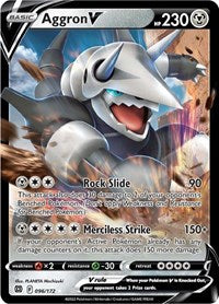 Aggron V - SWSH09: Brilliant Stars - Ultra Rare - 096/172