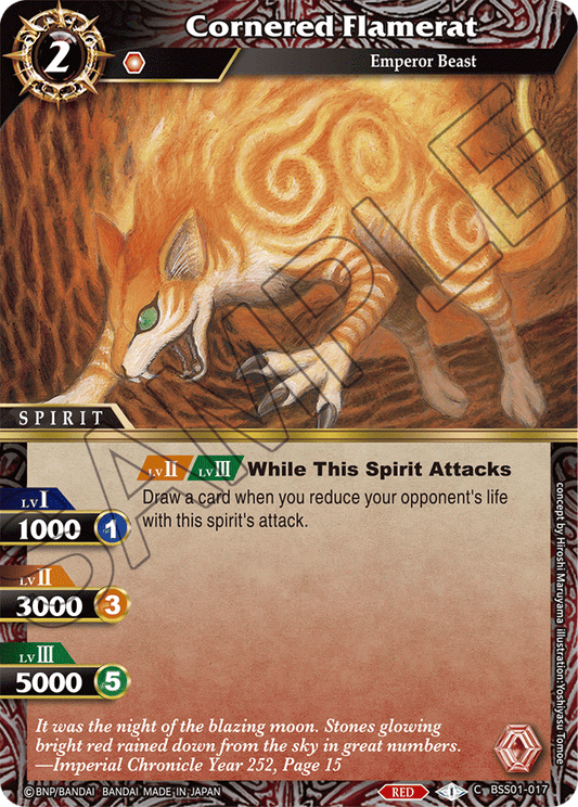 Cornered Flamerat - Dawn of History - Common - BSS01-017