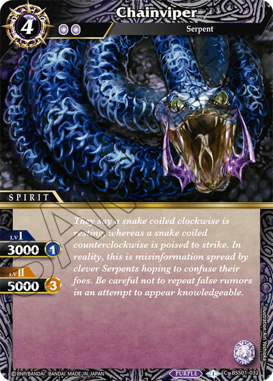 Chainviper - Dawn of History - Common - BSS01-032