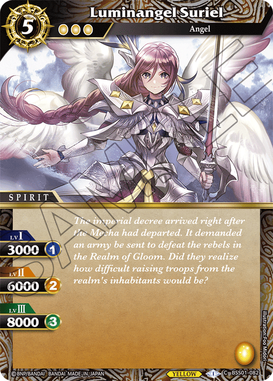 Luminangel Suriel - Dawn of History - Common - BSS01-082