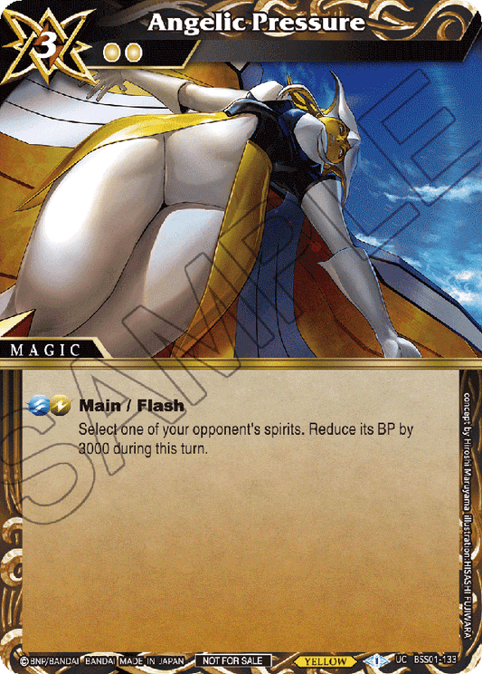 Angelic Pressure (Championship Pack 2023 Vol. 1) - Battle Spirits Saga Promo Cards - Promo - BSS01-133