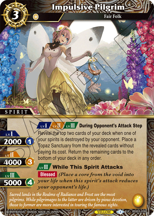 Impulsive Pilgrim - Aquatic Invaders - Uncommon - BSS03-038