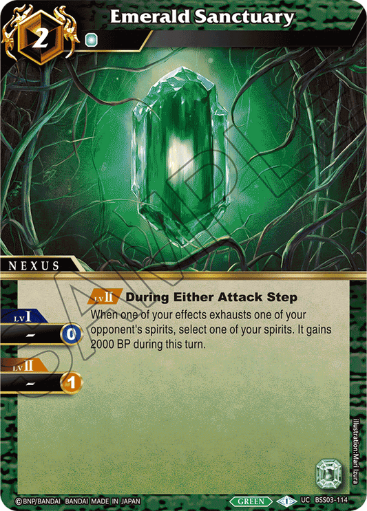 Emerald Sanctuary - Aquatic Invaders - Uncommon - BSS03-114
