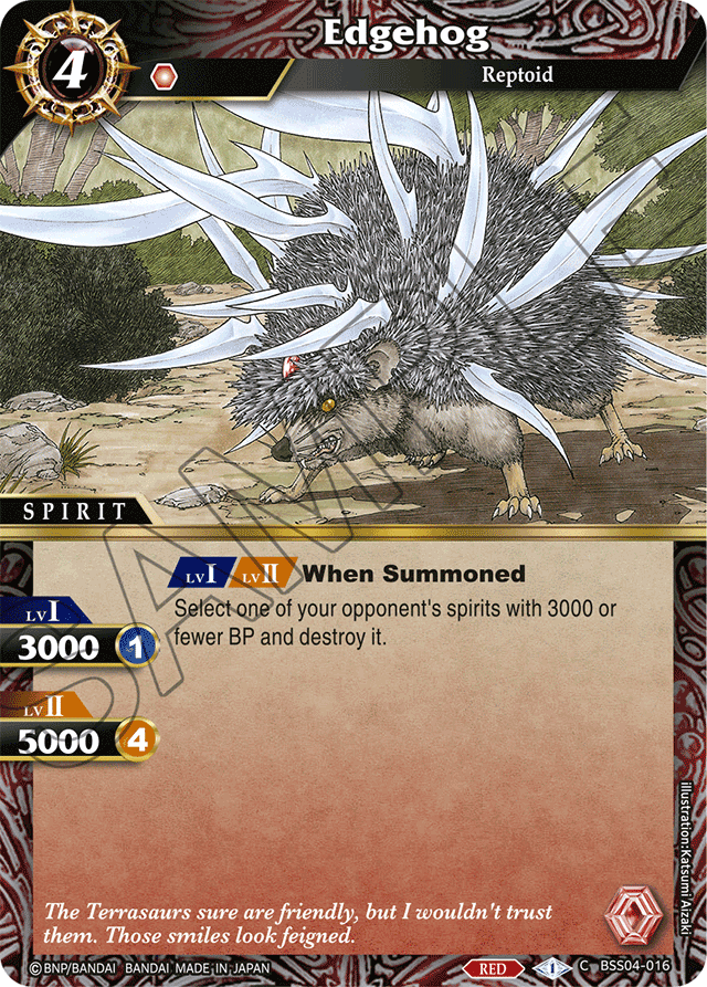 Edgehog - Savior of Chaos - Common - BSS04-016