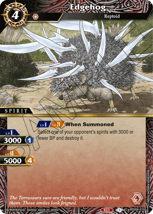 Edgehog - Savior of Chaos - Common - BSS04-016