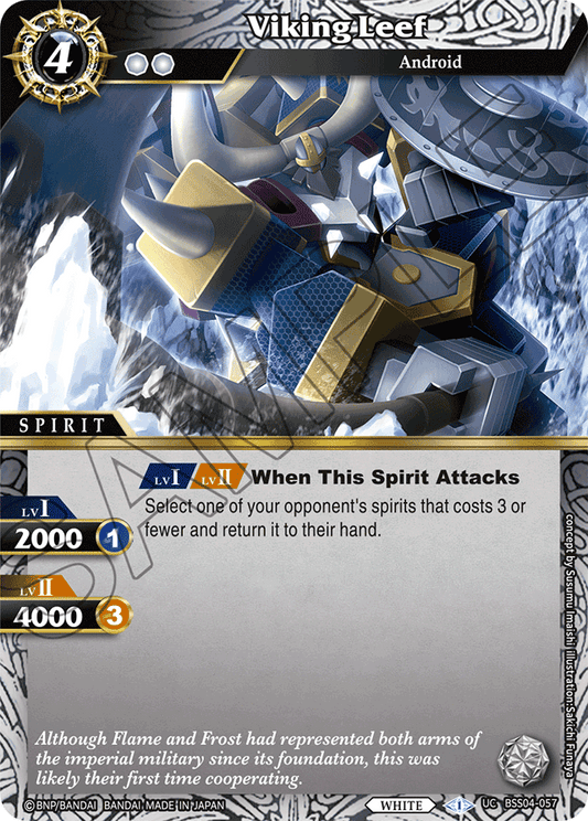 Viking Leef - Savior of Chaos - Uncommon - BSS04-057