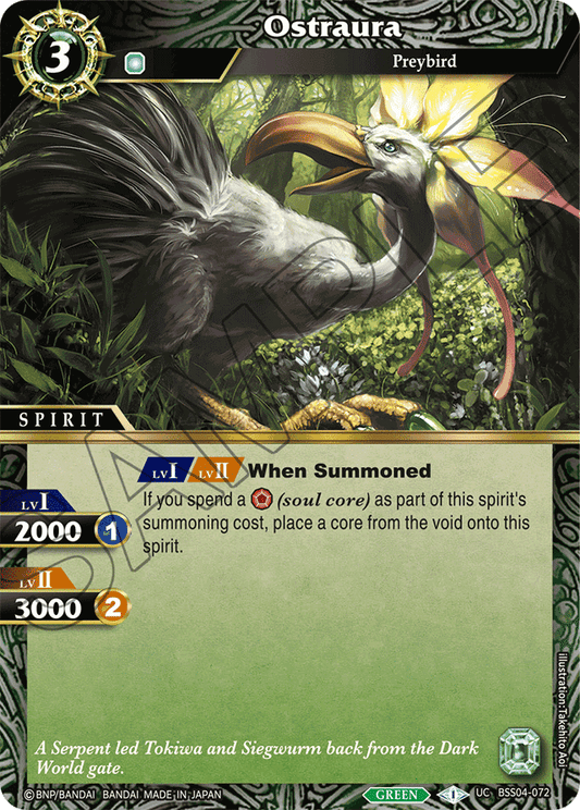 Ostraura - Savior of Chaos - Uncommon - BSS04-072