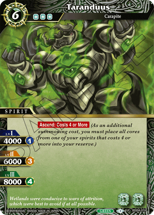 Taranduus - Savior of Chaos - Uncommon - BSS04-074