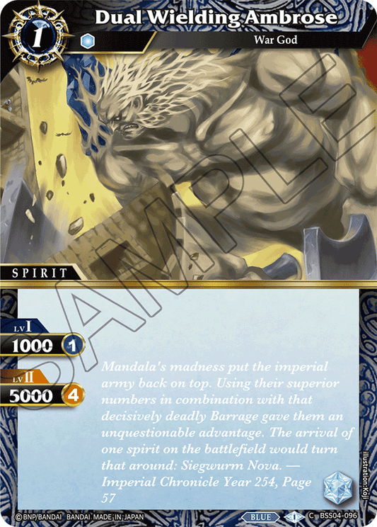 Dual Wielding Ambrose - Savior of Chaos - Common - BSS04-096