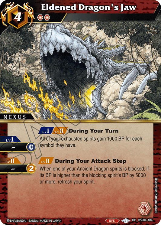 Eldened Dragon's Jaw - Savior of Chaos - Uncommon - BSS04-104