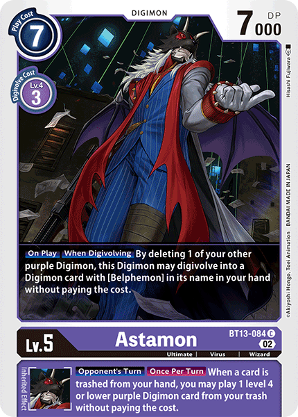 Astamon - Versus Royal Knight Booster - Common - BT13-084 C