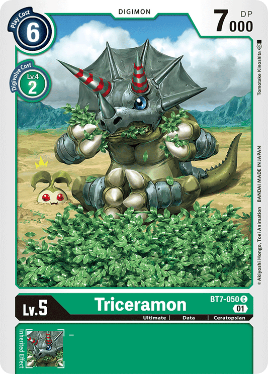 Triceramon - Next Adventure - Common - BT7-050 C