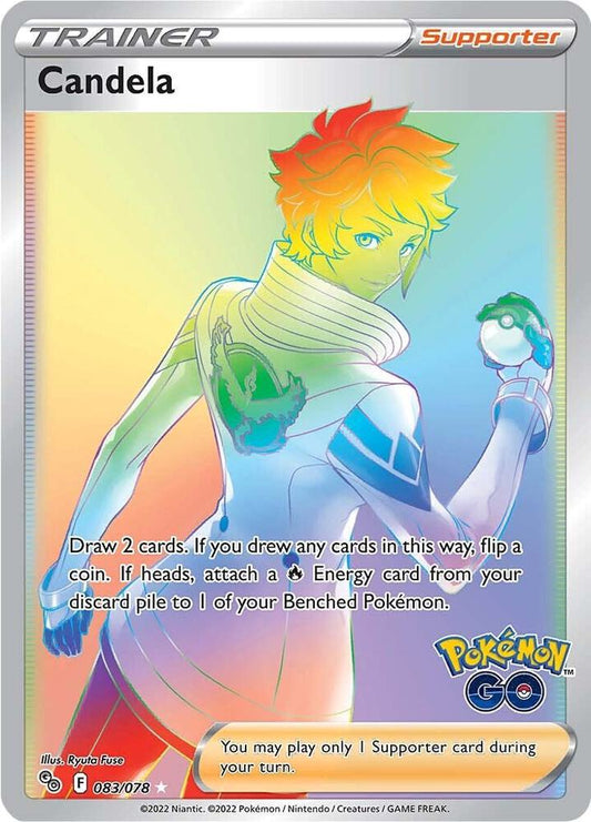 Candela (Secret) - Pokemon GO - Secret Rare - 083/078