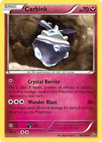 Carbink - XY - Flashfire - Holo Rare - 68/106