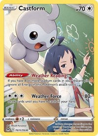 Castform - SWSH11: Lost Origin Trainer Gallery - Ultra Rare - TG11/TG30