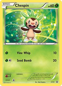 Chespin - XY01 - XY Promos - Promo - XY01