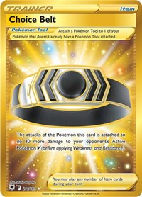 Choice Belt (Secret) - SWSH10: Astral Radiance - Secret Rare - 211/189