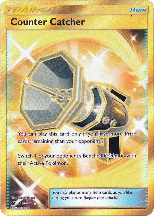 Counter Catcher (Secret) - SM - Crimson Invasion - Secret Rare - 120/111