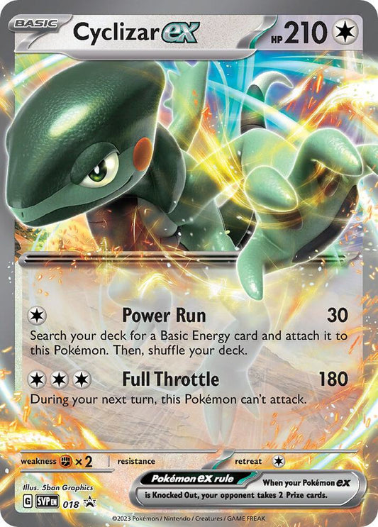 Cyclizar ex - 018 - SV: Scarlet & Violet Promo Cards - Promo - 18