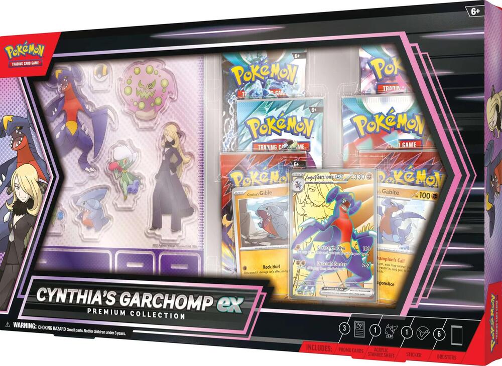 Cynthia's Garchomp ex Premium Collection Español - Spanish