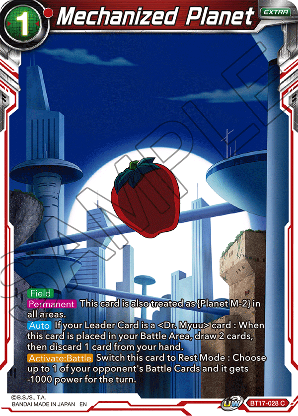 Mechanized Planet - Ultimate Squad - Common - BT17-028