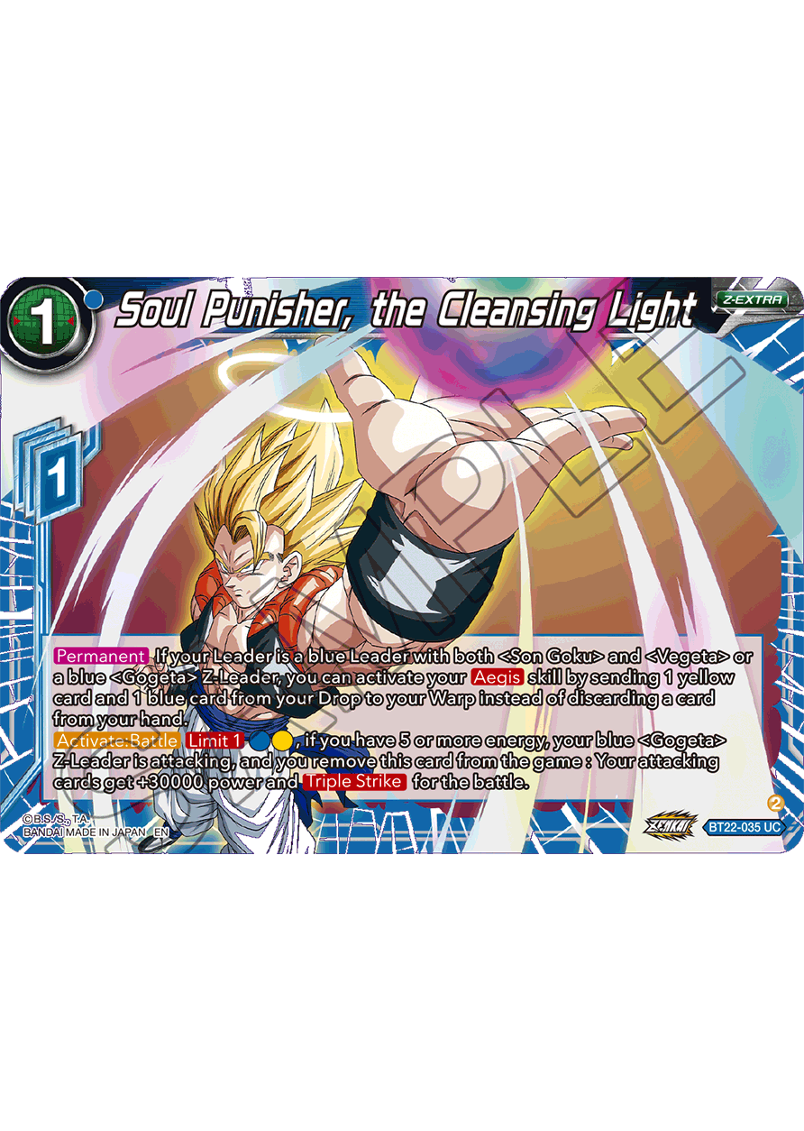 Soul Punisher, the Cleansing Light - Critical Blow - Uncommon - BT22-035