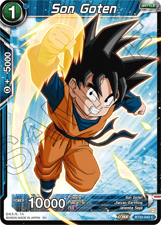 Son Goten - Critical Blow - Common - BT22-042