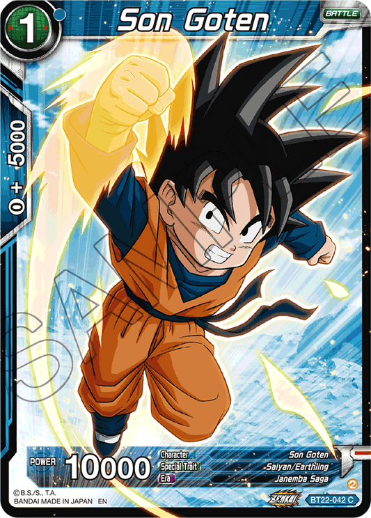 Son Goten - Critical Blow - Common - BT22-042