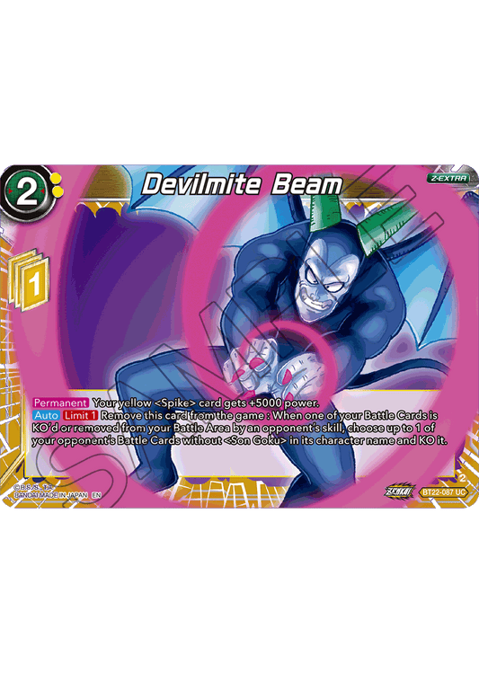 Devilmite Beam - Critical Blow - Uncommon - BT22-087
