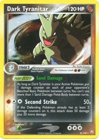 Dark Tyranitar - 20/109 (EX Team Rocket Returns) - Deck Exclusives - Holo Rare - 020/109