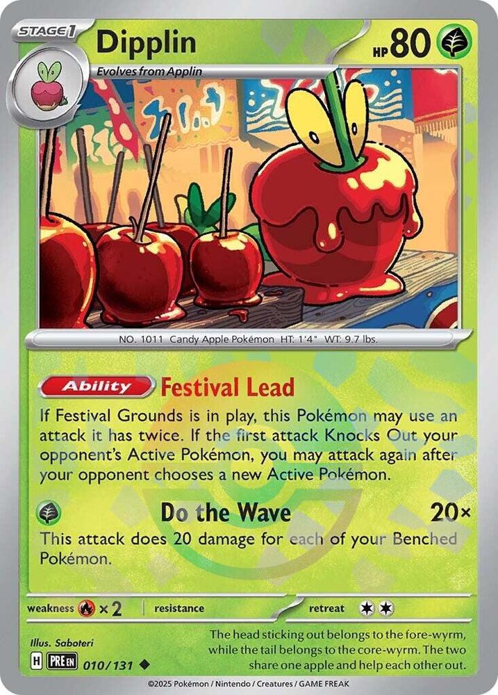 Dipplin (Poke Ball Pattern) - SV: Prismatic Evolutions - Uncommon - 010/131