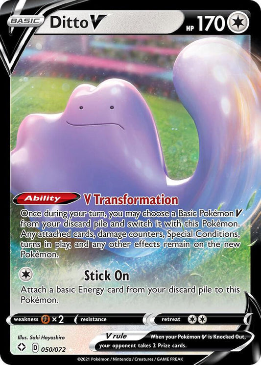 Ditto V - Shining Fates - Ultra Rare - 050/072