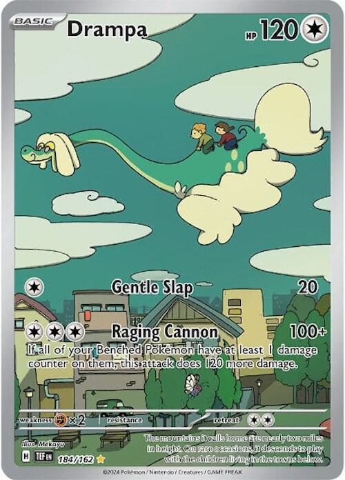 Drampa - 184/162 - SV05: Temporal Forces - Illustration Rare - 184/162