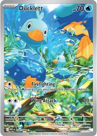 Ducklett - 109/086 - SV: White Flare - Illustration Rare - 109/086