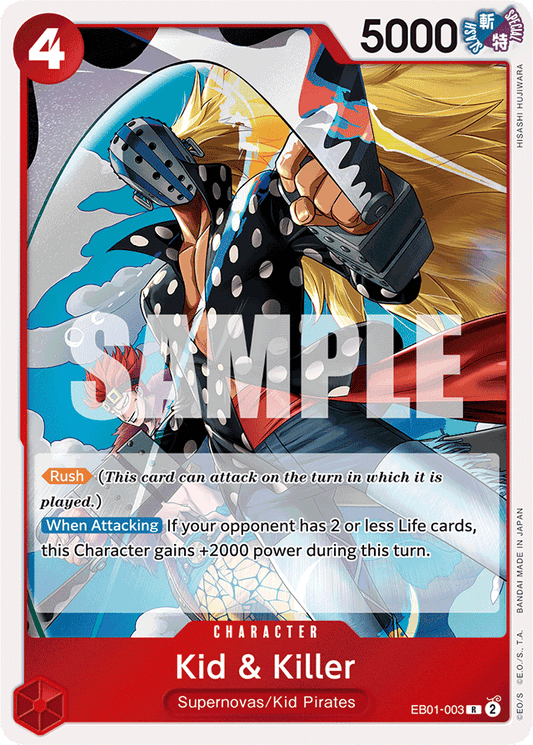 Kid & Killer - Extra Booster: Memorial Collection - R - EB01-003