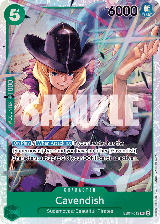 Cavendish - Extra Booster: Memorial Collection - SR - EB01-012